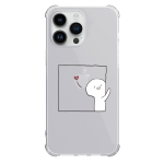 Чохол Pump UA Transparency Case for iPhone 14 Pro White Guys 1