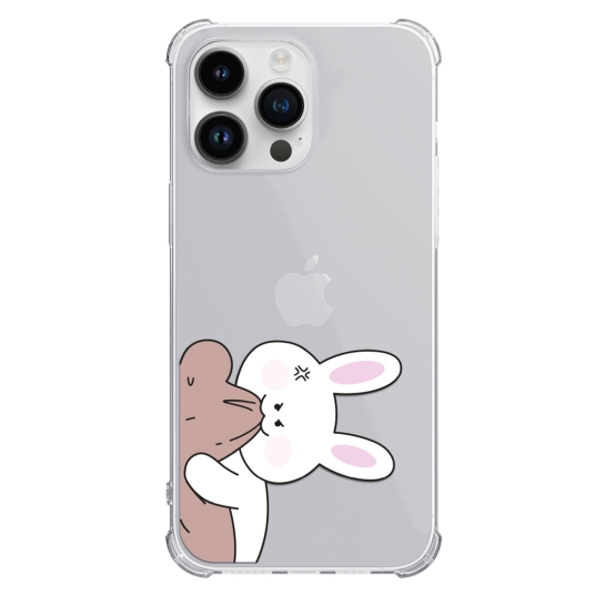 Чохол Pump UA Transparency Case for iPhone 14 Pro Bear Bunny 2 - цена, характеристики, отзывы, рассрочка, фото 1