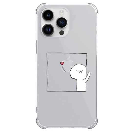 Чехол Pump UA Transparency Case for iPhone 14 Pro Max White Guys 1 - цена, характеристики, отзывы, рассрочка, фото 1