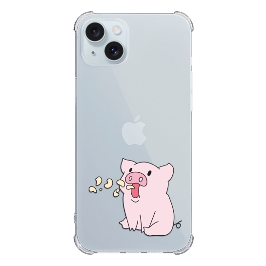 Чохол Pump UA Transparency Case for iPhone 15 Pigs 2 - ціна, характеристики, відгуки, розстрочка, фото 1