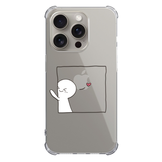 Чохол Pump UA Transparency Case for iPhone 15 Pro White Guys 2 - ціна, характеристики, відгуки, розстрочка, фото 1
