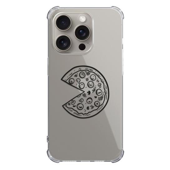 Чохол Pump UA Transparency Case for iPhone 15 Pro Pizza 2 - ціна, характеристики, відгуки, розстрочка, фото 1