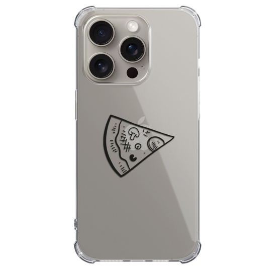 Чохол Pump UA Transparency Case for iPhone 15 Pro Max Pizza 1 - ціна, характеристики, відгуки, розстрочка, фото 1