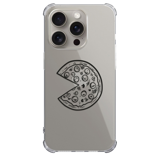 Чохол Pump UA Transparency Case for iPhone 15 Pro Max Pizza 2 - ціна, характеристики, відгуки, розстрочка, фото 1