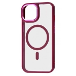 Чехол Wave Ardor Case with MagSafe for iPhone 15 Pro Max Bordo