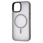 Чехол WAVE Matte Insane Case with MagSafe for iPhone 15 Pro Max Grey
