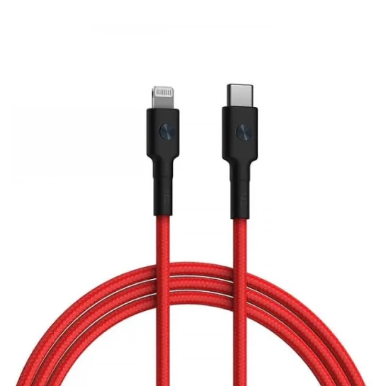 Кабель Xiaomi ZMI Type-C to Lightning 1m Black/Red
