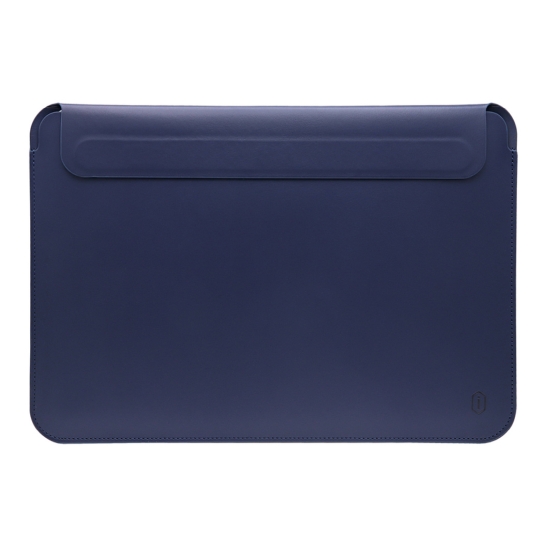 Чехол Wiwu Skin Pro II Leather Sleeve Case for MacBook 13,6" Navy Blue - цена, характеристики, отзывы, рассрочка, фото 1