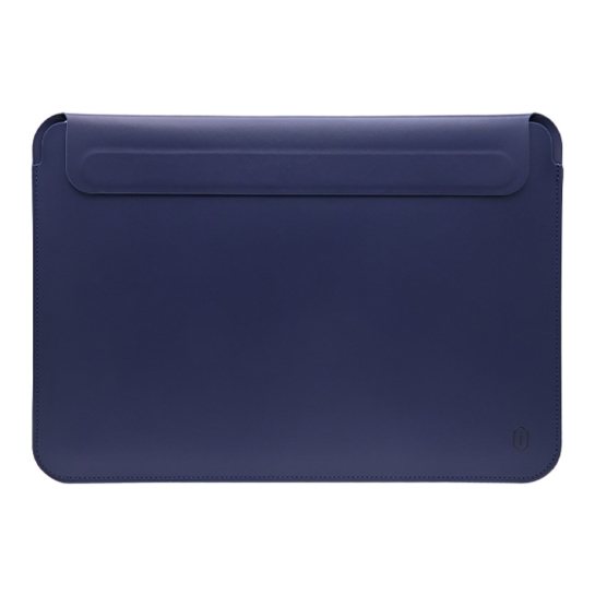 Чохол Wiwu Skin Pro II Leather Sleeve Case for MacBook Pro 15" 2023 Navy Blue - ціна, характеристики, відгуки, розстрочка, фото 1