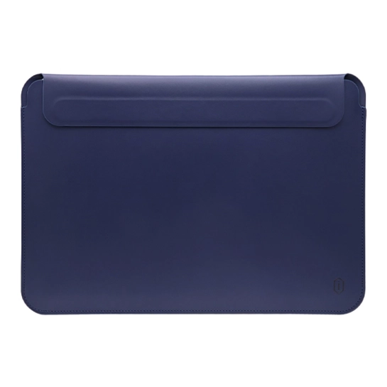 Чехол Wiwu Skin Pro II Leather Sleeve Case for MacBook Pro 15" 2023 Navy Blue