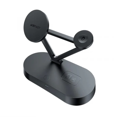 Беспроводное зарядное устройство Acefast E3 3 in 1 Fast Wireless Charger Black - цена, характеристики, отзывы, рассрочка, фото 1