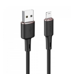 Кабель Acefast C2-02 USB to Lightning 2.4A (1.2m) Black