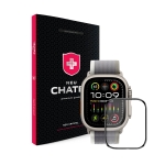 Скло +NEU Chatel Corning Gorilla HD Glass Protector for Apple Watch Ultra 49mm Black
