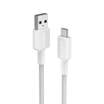 Кабель Anker 322 USB-A to USB-C - 1.8m Nylon White