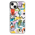 Чехол Pump Framed Silicone Case with MagSafe for iPhone 14 Clear/Black Nagot