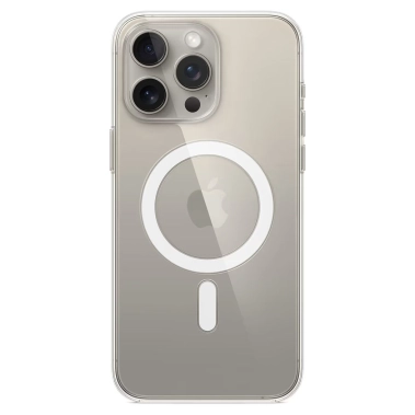 Чохол Apple Clear Case with MagSafe for iPhone 15 Pro Max - цена, характеристики, отзывы, рассрочка, фото 1