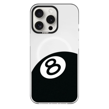 Чохол Pump Framed Silicone Case with MagSafe for iPhone 14 Pro Clear/Black Eight - цена, характеристики, отзывы, рассрочка, фото 1