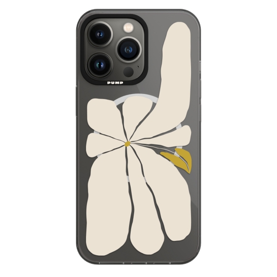 Чехол Pump Framed Silicone Case with MagSafe for iPhone 14 Pro Clear/Black Kvadratna Kvitka - цена, характеристики, отзывы, рассрочка, фото 1