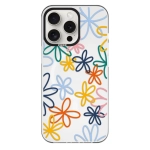 Чехол Pump Framed Silicone Case with MagSafe for iPhone 14 Pro Clear/Black Blommor