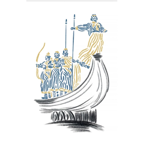 Открытка Ектова Маша Brave Ukraine 1