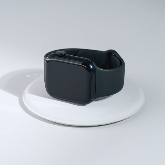 Б/У Смарт-годинник Apple Watch Series 7 + LTE 45mm Midnight Aluminum Case with Midnight Sport Band (Ідеальний) - ціна, характеристики, відгуки, розстрочка, фото 6
