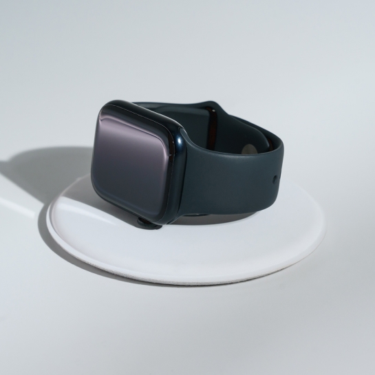 Б/У Смарт-часы Apple Watch Series 7 + LTE 45mm Midnight Aluminum Case with Midnight Sport Band (Идеальное) - цена, характеристики, отзывы, рассрочка, фото 4