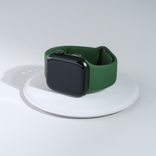 Б/У Смарт-годинник Apple Watch Series 7 + LTE 41mm Green Aluminum Case with Clover Sport Band (Ідеальний) - ціна, характеристики, відгуки, розстрочка, фото 2