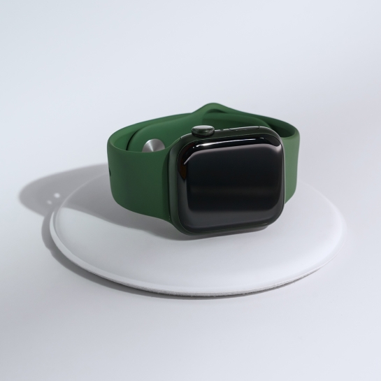 Б/У Смарт-часы Apple Watch Series 7 + LTE 41mm Green Aluminum Case with Clover Sport Band (Идеальное) - цена, характеристики, отзывы, рассрочка, фото 3