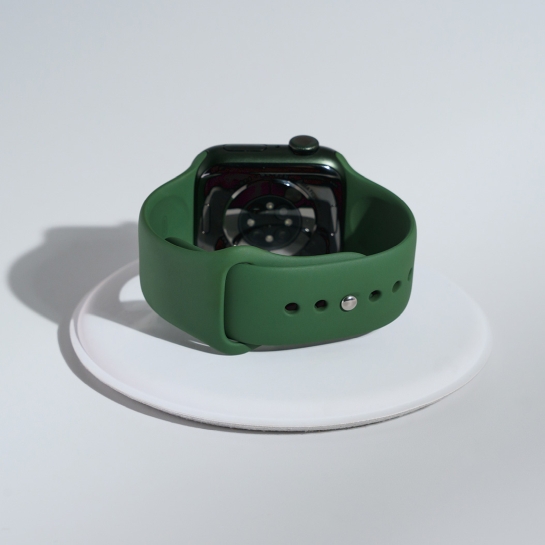 Б/У Смарт-годинник Apple Watch Series 7 + LTE 41mm Green Aluminum Case with Clover Sport Band (Ідеальний) - ціна, характеристики, відгуки, розстрочка, фото 5