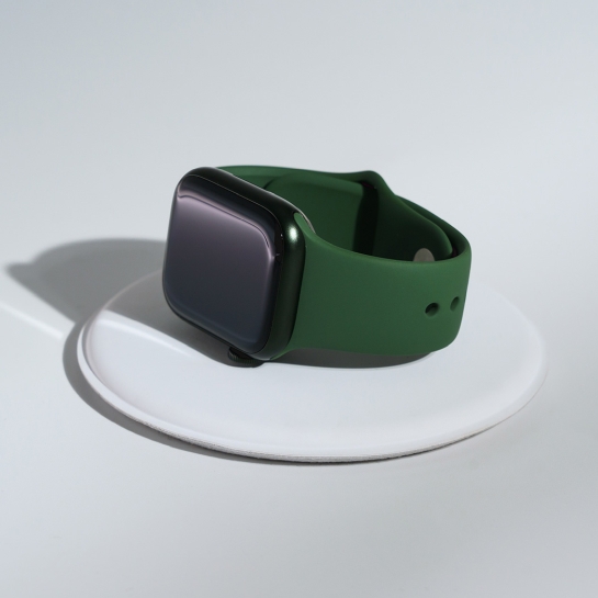 Б/У Смарт-часы Apple Watch Series 7 45mm Green Aluminum Case with Clover Sport Band (5+) - цена, характеристики, отзывы, рассрочка, фото 3