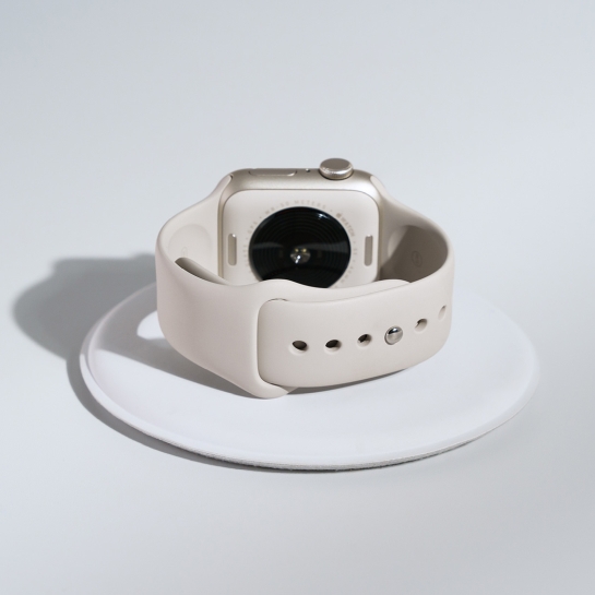 Б/У Смарт-годинник Apple Watch SE 2 + LTE 44mm Starlight Aluminum Case with Starlight Sport Band (Ідеальний) - ціна, характеристики, відгуки, розстрочка, фото 6