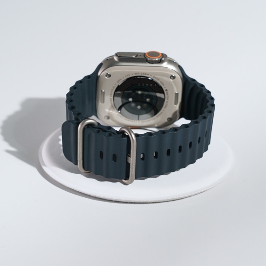 Б/У Смарт-годинник Apple Watch Ultra + LTE 49mm Titanium Case with Midnight Ocean Band (Ідеальний) - ціна, характеристики, відгуки, розстрочка, фото 6