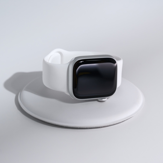 Б/У Смарт-часы Apple Watch 8 45mm Silver Aluminum Case with White Sport Band (Отличное) - цена, характеристики, отзывы, рассрочка, фото 4