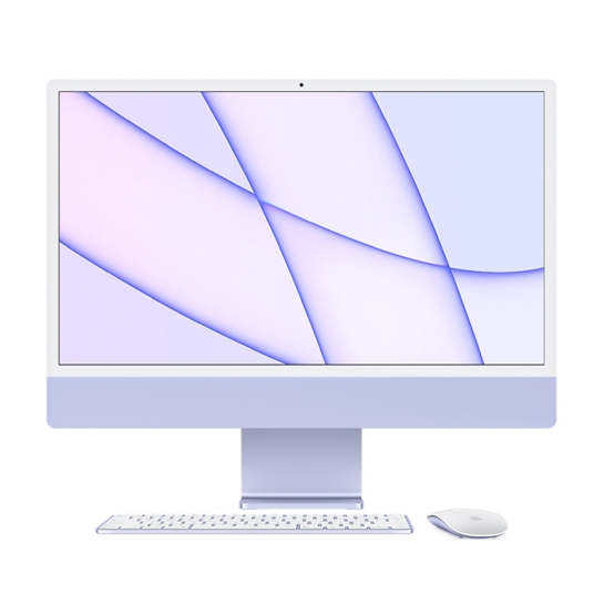 Б/У Моноблок Apple iMac 24" M1 Chip 512Gb/8GPU Purple 2021 (Z130000NU) (Ідеальний) - ціна, характеристики, відгуки, розстрочка, фото 1