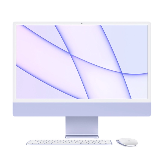 Б/У Моноблок Apple iMac 24" M1 Chip 512Gb/8GPU Purple 2021 (Z130000NU) (Отличное)