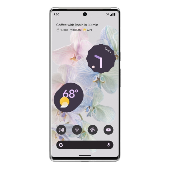 Смартфон Google Pixel 6 Pro 12/128GB Cloudy White Global - ціна, характеристики, відгуки, розстрочка, фото 3