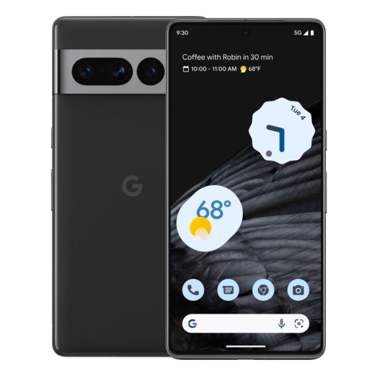 Смартфон Google Pixel 7 Pro 12/128GB Obsidian Global - цена, характеристики, отзывы, рассрочка, фото 1