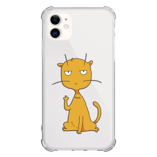 Чохол Pump UA Transparency Case for iPhone 11 Cat f#ck 3 - цена, характеристики, отзывы, рассрочка, фото 1