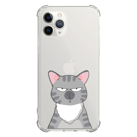 Чехол Pump UA Transparency Case for iPhone 11 Pro Max Cat think 2 - цена, характеристики, отзывы, рассрочка, фото 1