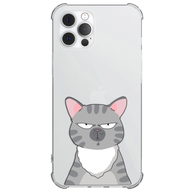 Чохол Pump UA Transparency Case for iPhone 12 Pro Max Cat think 2 - цена, характеристики, отзывы, рассрочка, фото 1