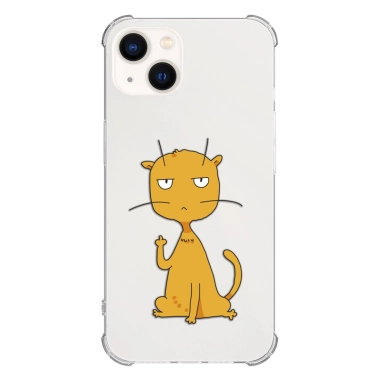 Чохол Pump UA Transparency Case for iPhone 13 Cat f#ck 3 - цена, характеристики, отзывы, рассрочка, фото 1