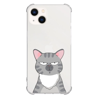 Чехол Pump UA Transparency Case for iPhone 13 Cat think 2 - цена, характеристики, отзывы, рассрочка, фото 1