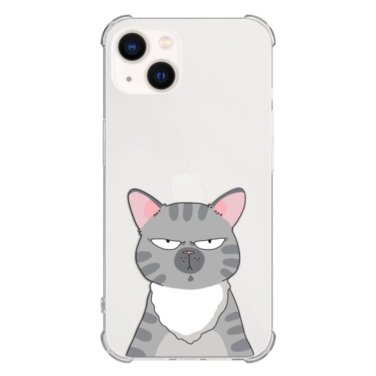 Чохол Pump UA Transparency Case for iPhone 13 Cat think 2