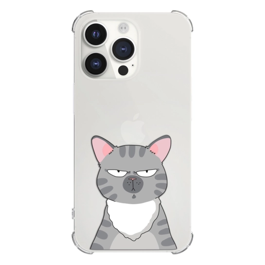Чохол Pump UA Transparency Case for iPhone 13 Pro Cat think 2