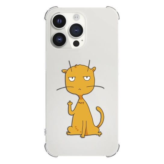 Чохол Pump UA Transparency Case for iPhone 13 Pro Max Cat f#ck 3 - ціна, характеристики, відгуки, розстрочка, фото 1