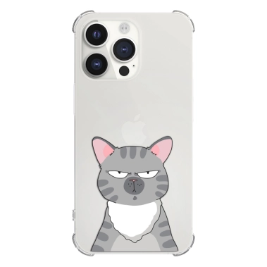 Чохол Pump UA Transparency Case for iPhone 13 Pro Max Cat think 2 - цена, характеристики, отзывы, рассрочка, фото 1
