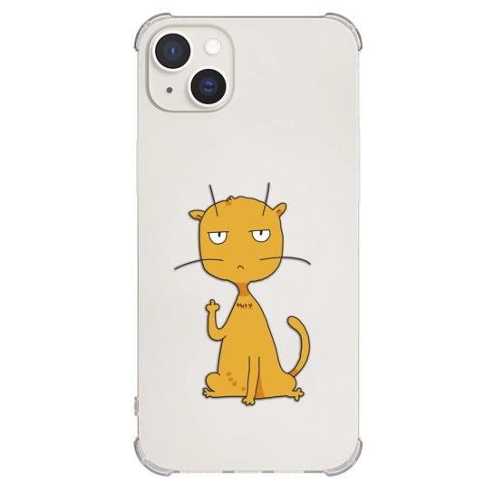 Чехол Pump UA Transparency Case for iPhone 14 Cat f#ck 3