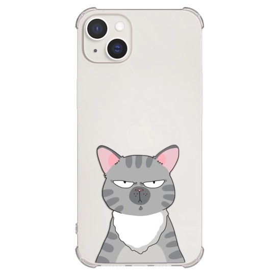 Чехол Pump UA Transparency Case for iPhone 14 Cat think 2