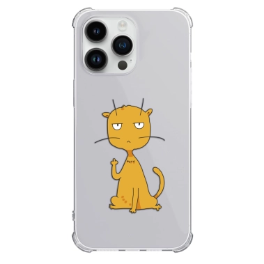 Чехол Pump UA Transparency Case for iPhone 14 Pro Cat f#ck 3 - цена, характеристики, отзывы, рассрочка, фото 1