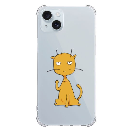 Чохол Pump UA Transparency Case for iPhone 15 Cat f#ck 3 - ціна, характеристики, відгуки, розстрочка, фото 1